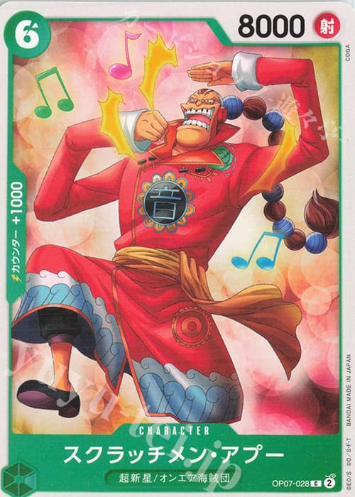 スクラッチメン・アプー
