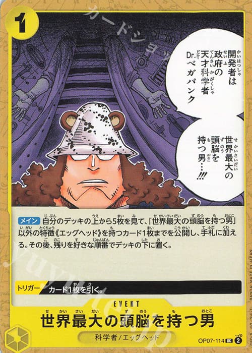 世界最大の頭脳を持つ男