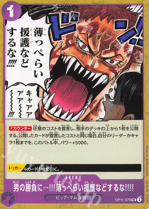 男の勝負に…!!!薄っぺらい援護などするな!!!!