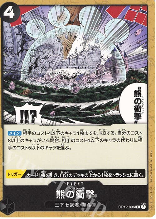 熊の衝撃
