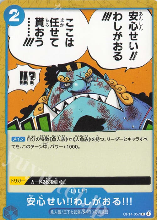 安心せい!!わしがおる!!!