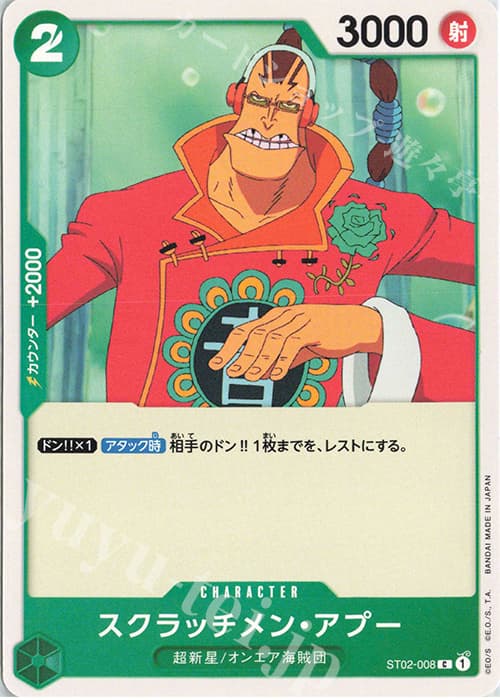 スクラッチメン・アプー