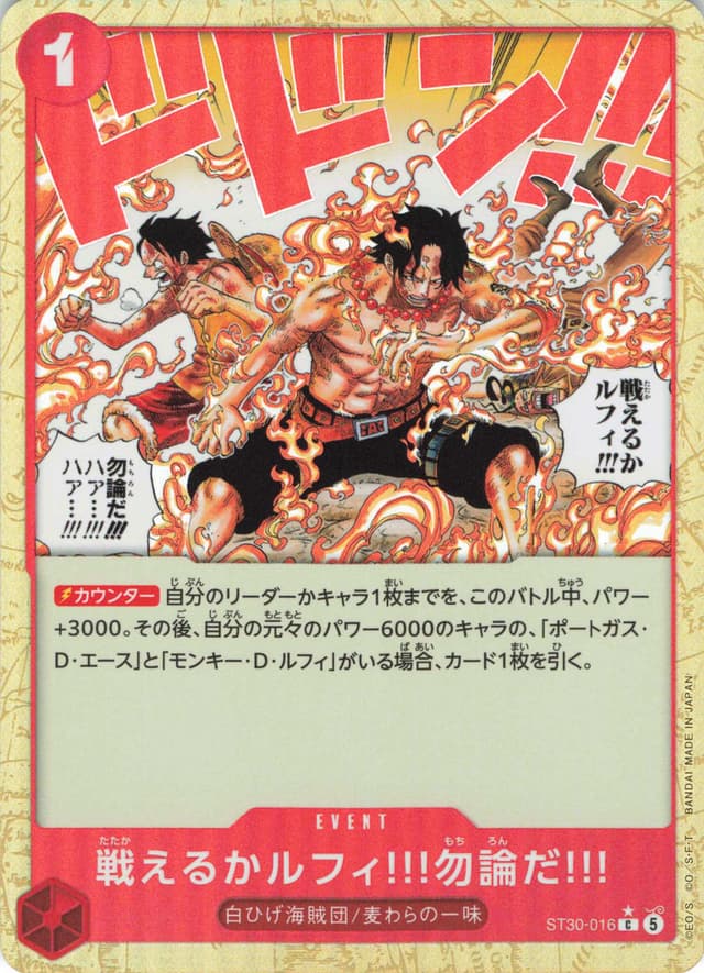 戦えるかルフィ!!!勿論だ!!!(パラレル)
